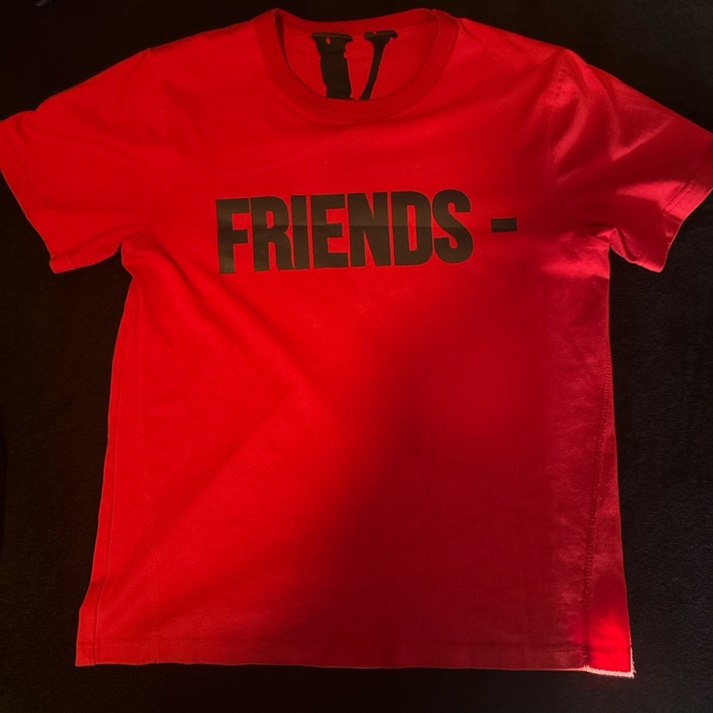 VLONE Red Friends Graphic Tee